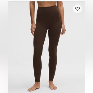 Lululemon Align High-Rise “28 in Espresso Size 10
